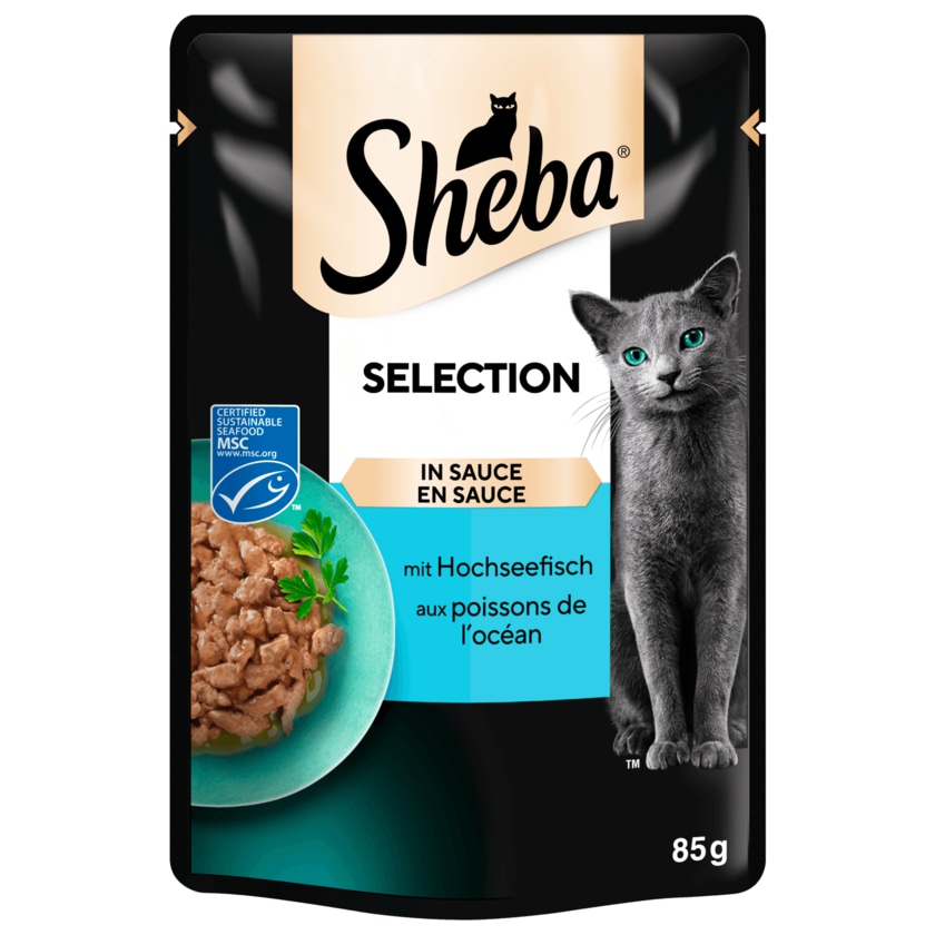 Sheba Selection in Sauce mit Thunfisch 85g